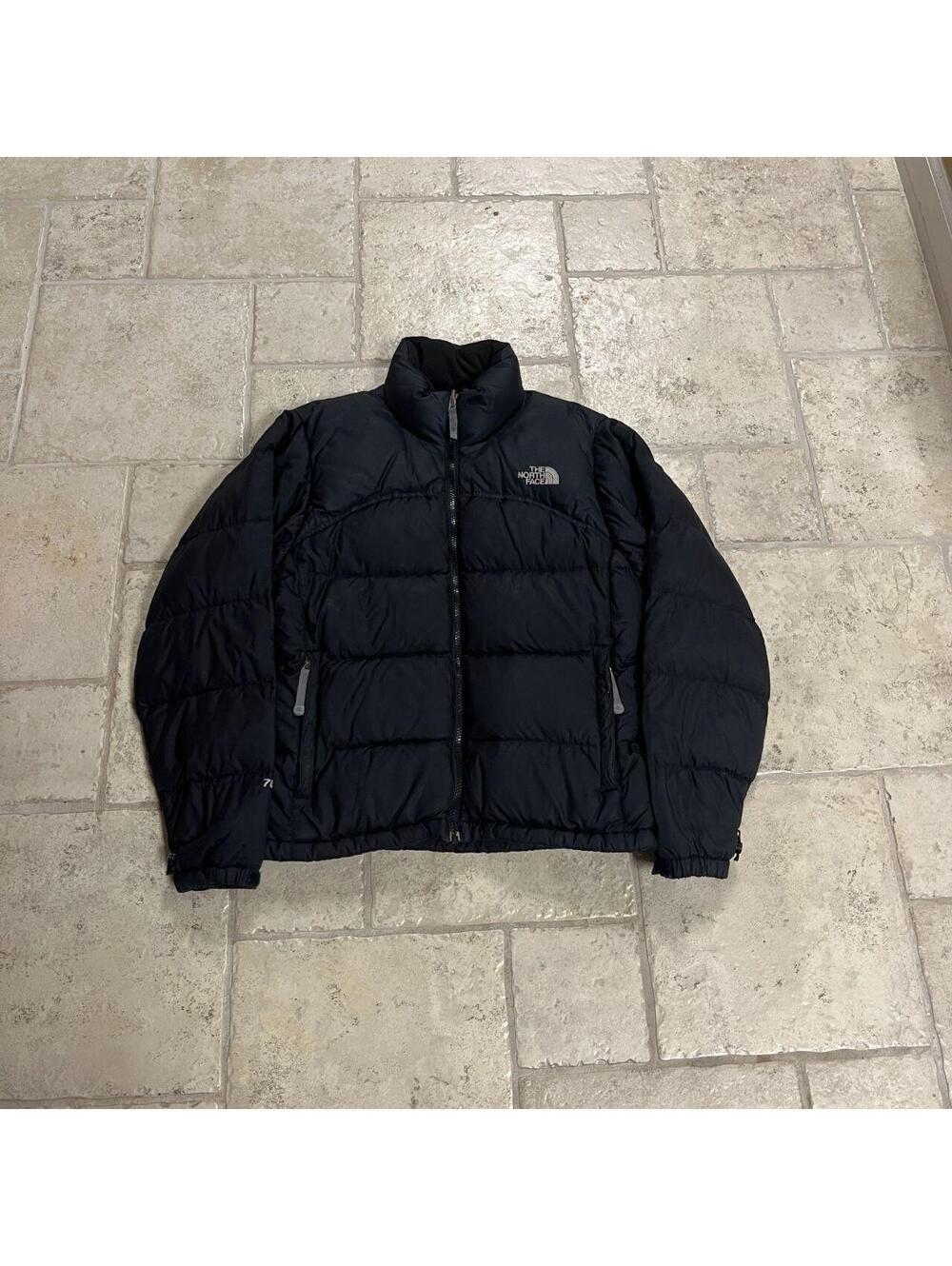 Women's The North Face Nuptse Puffer Jacket Black Sz. S